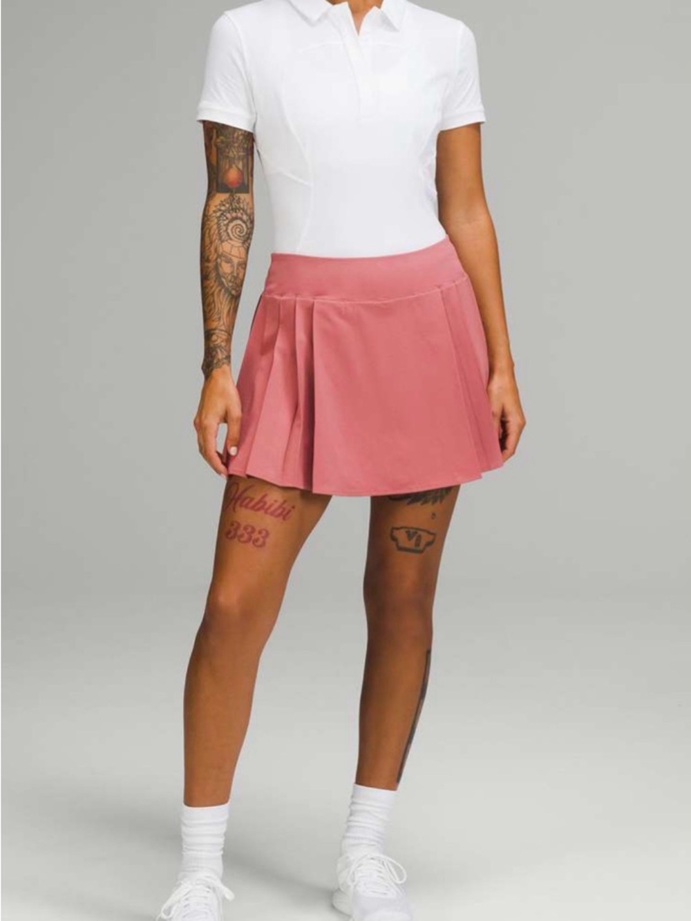 Lululemon Side-Pleat High-Rise Tennis Skirt
Brier Rose Pink SZ. 8 EUC